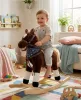 Hintaló dallammal Baby Mix Baron barna kendővel