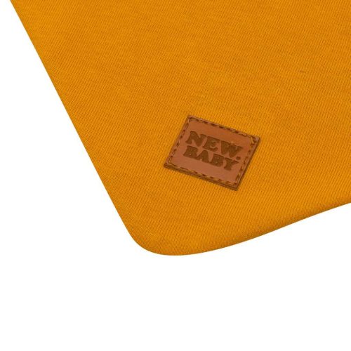 Baba pamut nyaksál New Baby Favorite mustárszín M