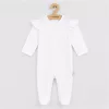 Baba pamut kezeslábas New Baby Practical fehér lány