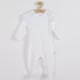 Baba pamut kezeslábas New Baby Practical fehér lány