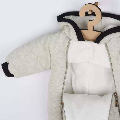 Téli kapucnis kezeslábas Koala Star Vibes kék