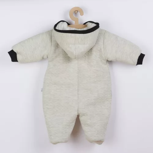 Téli kapucnis kezeslábas Koala Star Vibes kék