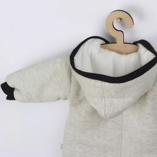 Téli kapucnis kezeslábas Koala Star Vibes kék