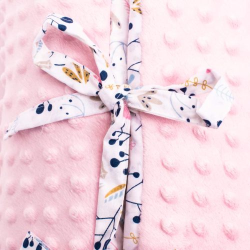 Luxus megkötős pólya Minka New Baby Áfonya 75x75 cm