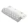Pamut  tetra fürdőlepedő New Baby Softy 90 x 110 cm 2 db szürke fehér