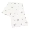 Pamut  tetra fürdőlepedő New Baby Softy 90 x 110 cm 2 db szürke fehér