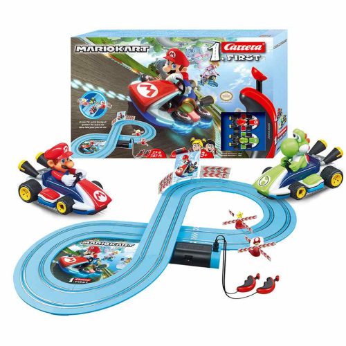 Autópálya Carrera FIRST Nintendo Mario Kart™- Mario and Yoshi 2,4 m