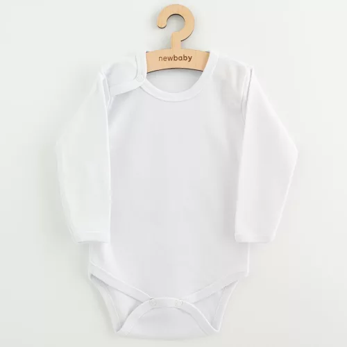 Body hosszú ujjú New Baby II - fehér