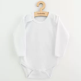 Body hosszú ujjú New Baby II - fehér