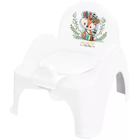   Zenélő gyerek bili becsukható deszkával Wild & Free róka fehér