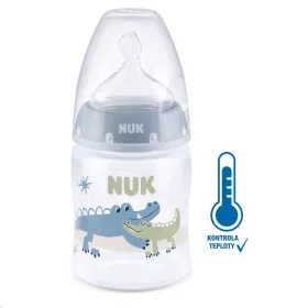   Baba cumisüveg NUK First Choice Temperature Control 150 ml blue