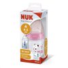 Baba cumisüveg NUK First Choice Temperature Control 150 ml pink