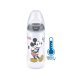 Baba tanuló itatópohár NUK Disney Mickey hőmérséklet jelzővel 300 ml szürke