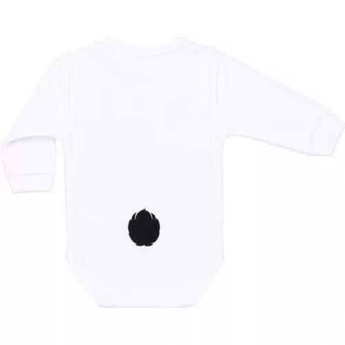 Csecsemő body hossú ujj New Baby Állat Nyuszi szürke