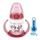 Baba tanuló itatópohár NUK Disney Mickey hőmérséklet jelzővel 150 ml piros