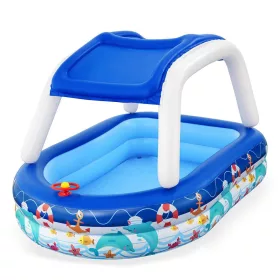   Család felfújhatós medence Bestway Bestway Kapitány 213x155x132 cm