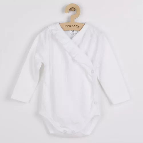 2-részes baba együttes New Baby Stripes fehér