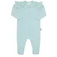 Baba pamut kezeslábas New Baby Stripes jégkék