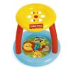 Gyerek felfújható játszóközpont Fisher-Price interaktív lyukakkal a labdáknak