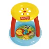 Gyerek felfújható játszóközpont Fisher-Price interaktív lyukakkal a labdáknak