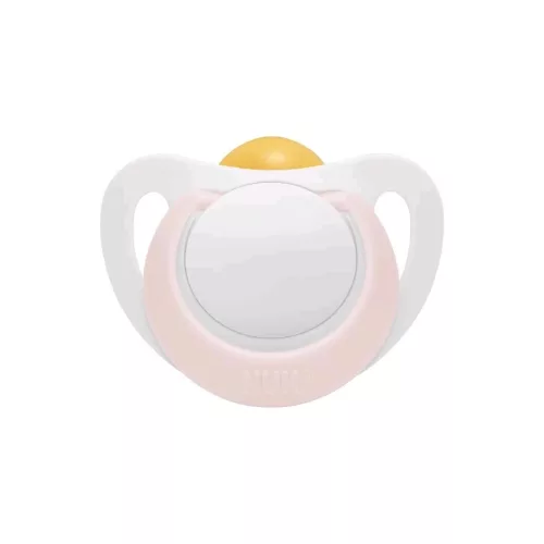 NUK Star baba cumi latex 0–6 h, rózsaszín