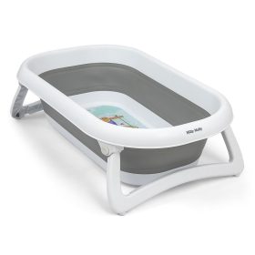   Milly Mally Aqua összecsukható babakád leeresztővel szürke