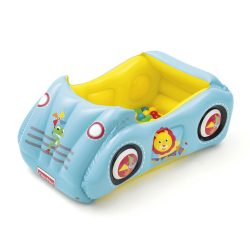   Gyermek felfújható autó Fisher-Price labdákkal 119x79x51 cm