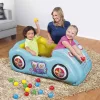Gyermek felfújható autó Fisher-Price labdákkal 119x79x51 cm