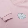 Baba pamut kezeslábas New Baby BrumBrum old pink