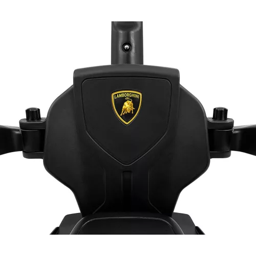 Zenélő bébitaxi vezetőrúdda Milly Mally LAMBORGHINI ESSENZA SC V12 fehér