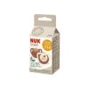 NUK For Nature latex cumi 0–6 h 2 db piros