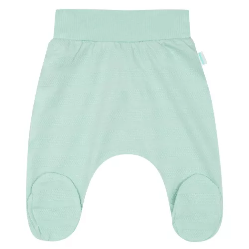 3-részes baba együttes újszülötteknek New Baby I AM menta
