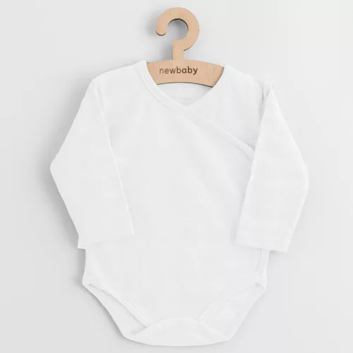 7-részes baba együttes újszülötteknek New Baby I AM fehér