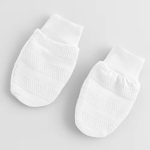 7-részes baba együttes újszülötteknek New Baby I AM fehér