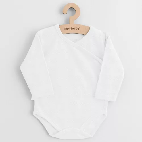 7-részes baba együttes újszülötteknek New Baby I AM fehér