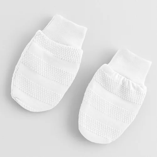 7-részes baba együttes újszülötteknek New Baby I AM fehér