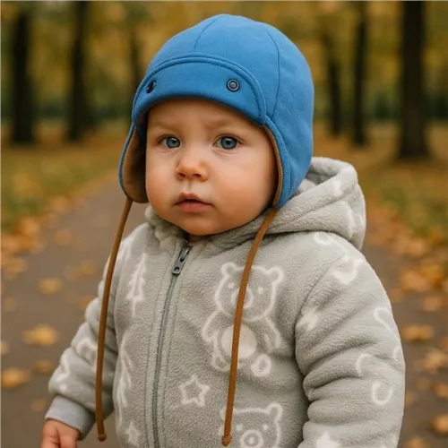 Tavaszi baba sapka New Baby Special One kék