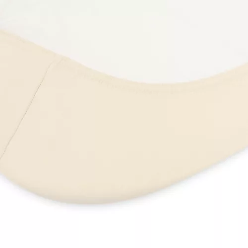 Babakocsihoz való lepedő Jersey New Baby krémszín 35x75cm