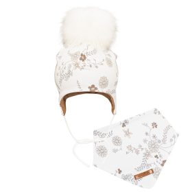   Őszi baba sapka és nyakba való kendő kislányoknak New Baby Special One