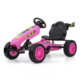   Go-kart Milly Mally Rocket pedálos gyerek gokart rózsaszín