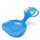 Gyerek műanyag hócsúszka popsi szánkó Baby Mix COMFORT LINE M kék