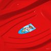 Gyerek hócsúszka popsi szánkó Kagyló Baby Mix PREMIUM KOMFORT 80 cm piros