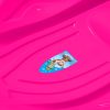 Gyerek hócsúszka popsi szánkó Kagyló Baby Mix PREMIUM KOMFORT 80 cm rózsaszín