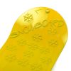 Gyermek hócsúszka Baby Mix SNOWBOARD 72 cm sárga