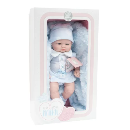 Luxus spanyol baba-kisbaba kisfiú Berbesa Alex 28cm