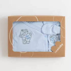   5-részes baba együttes újszülötteknek New Baby Classic kék