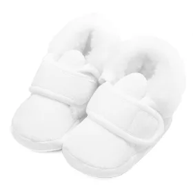   Baba téli velúr cipő a kereszteléshez New Baby 3-6 h fiú