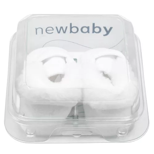 Baba téli velúr cipő a kereszteléshez New Baby 3-6 h fiú