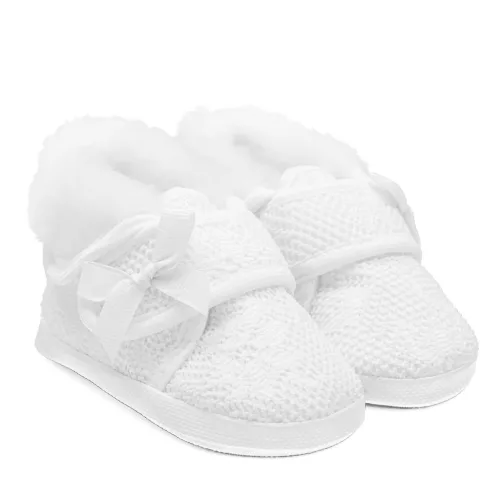 Baba téli tornacipő a kereszteléshez New Baby 12-18 h lány