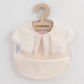 Luxus mosható előke New Baby 34 x 25 cm girl